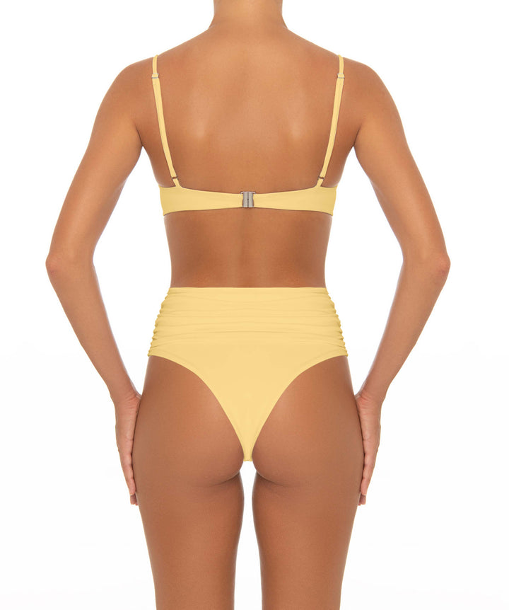 BSWS-T164 Underwire Shirred Cup Bikini Top