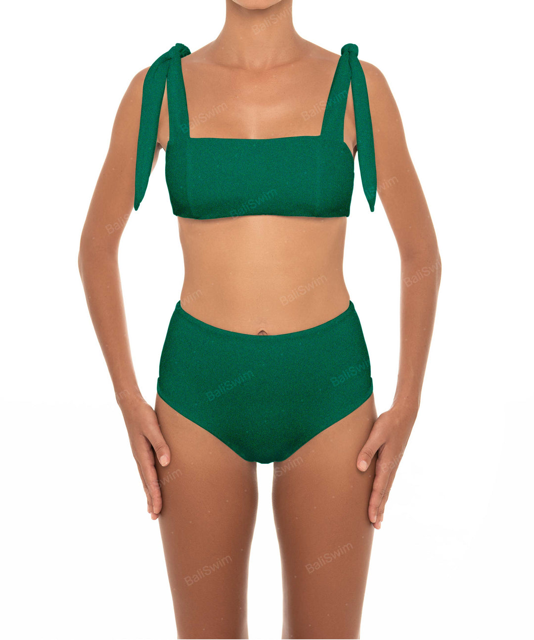 BSWS-T26rs Tie Shoulder Bikini Top