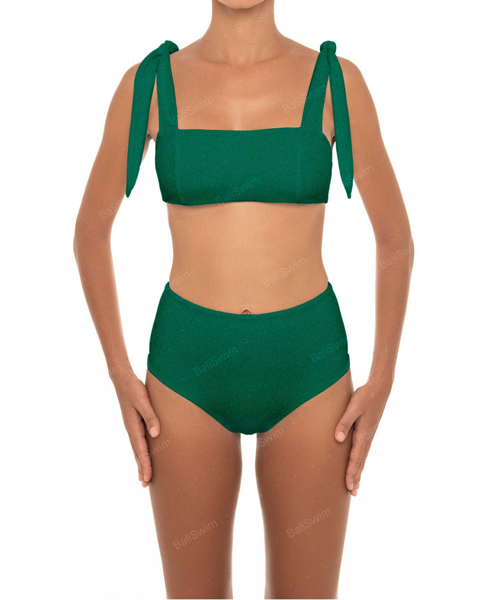BSWS-T26rs Tie Shoulder Bikini Top