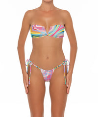 BSWS-T34s V-Wire Bandeau Bikini Top