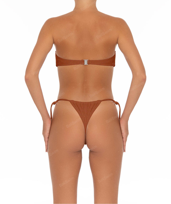 BSWS-T34 V-Wire Bandeau Bikini Top
