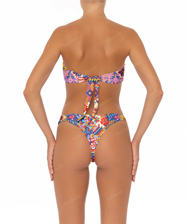 BSWS-T35 O-Ring Bandeau Bikini Top