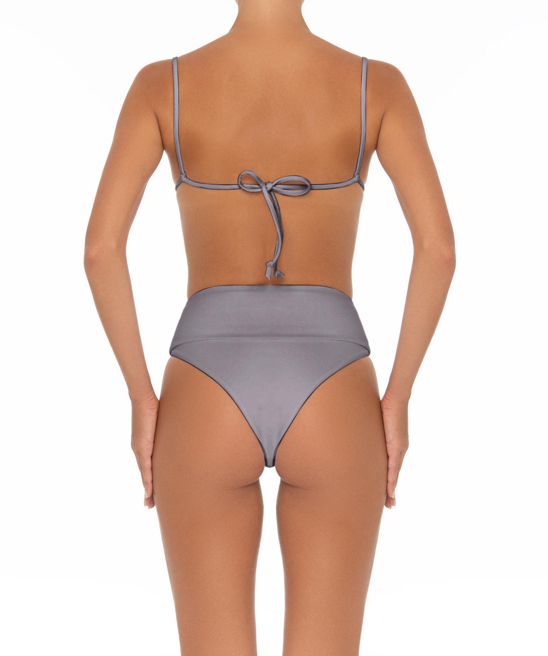 BSWS-B37 High Waisted Wide Band Bikini Bottom