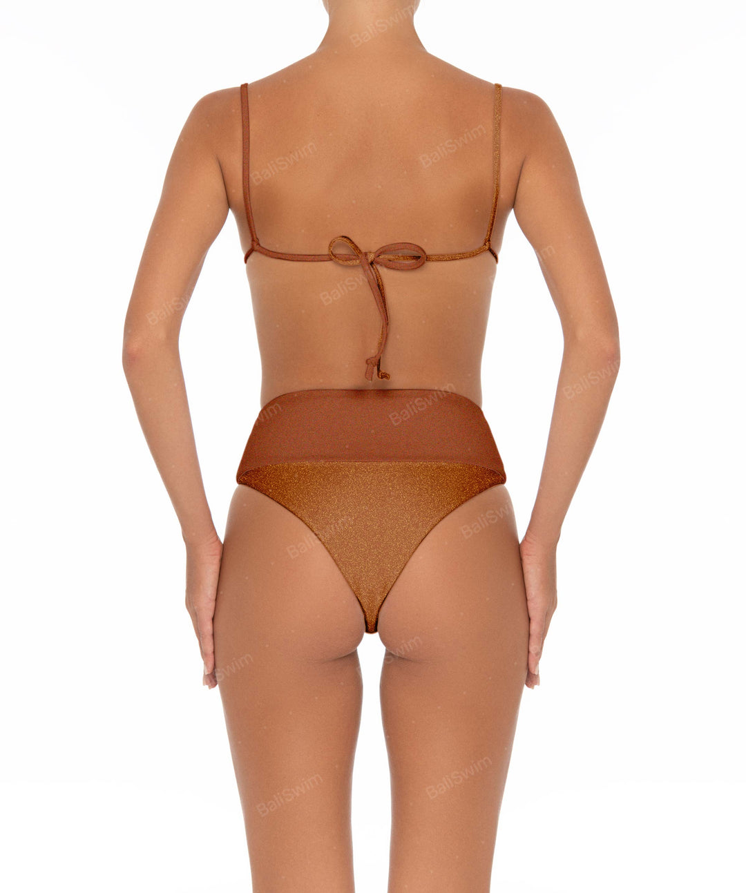 BSWS-B37 High Rise Bikini Bottom