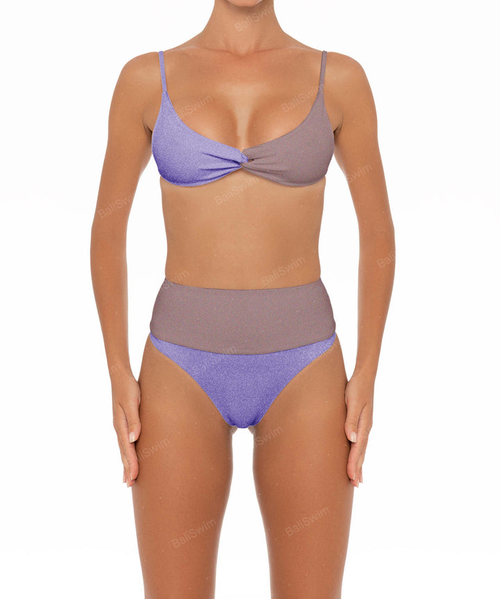 BSWS-B37 High Rise Bikini Bottom