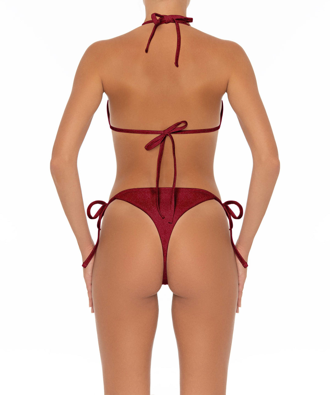 BSWS-T38 Binded Triangle Bikini Top