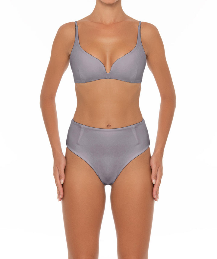 BSWS-B40 Darted High Rise Bikini Bottom