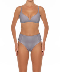 BSWS-B40 Darted High Rise Bikini Bottom