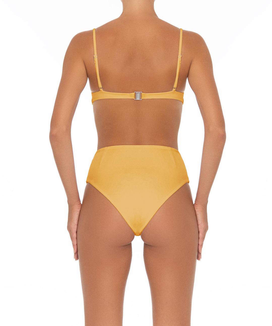 BSWS-B40 Darted High Rise Bikini Bottom