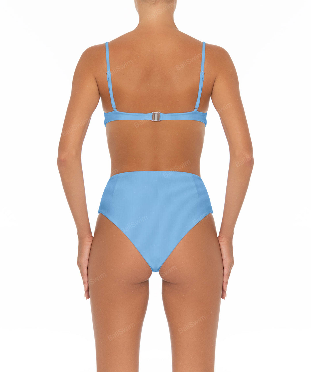 BSWS-B40 Darted High Rise Bikini Bottom
