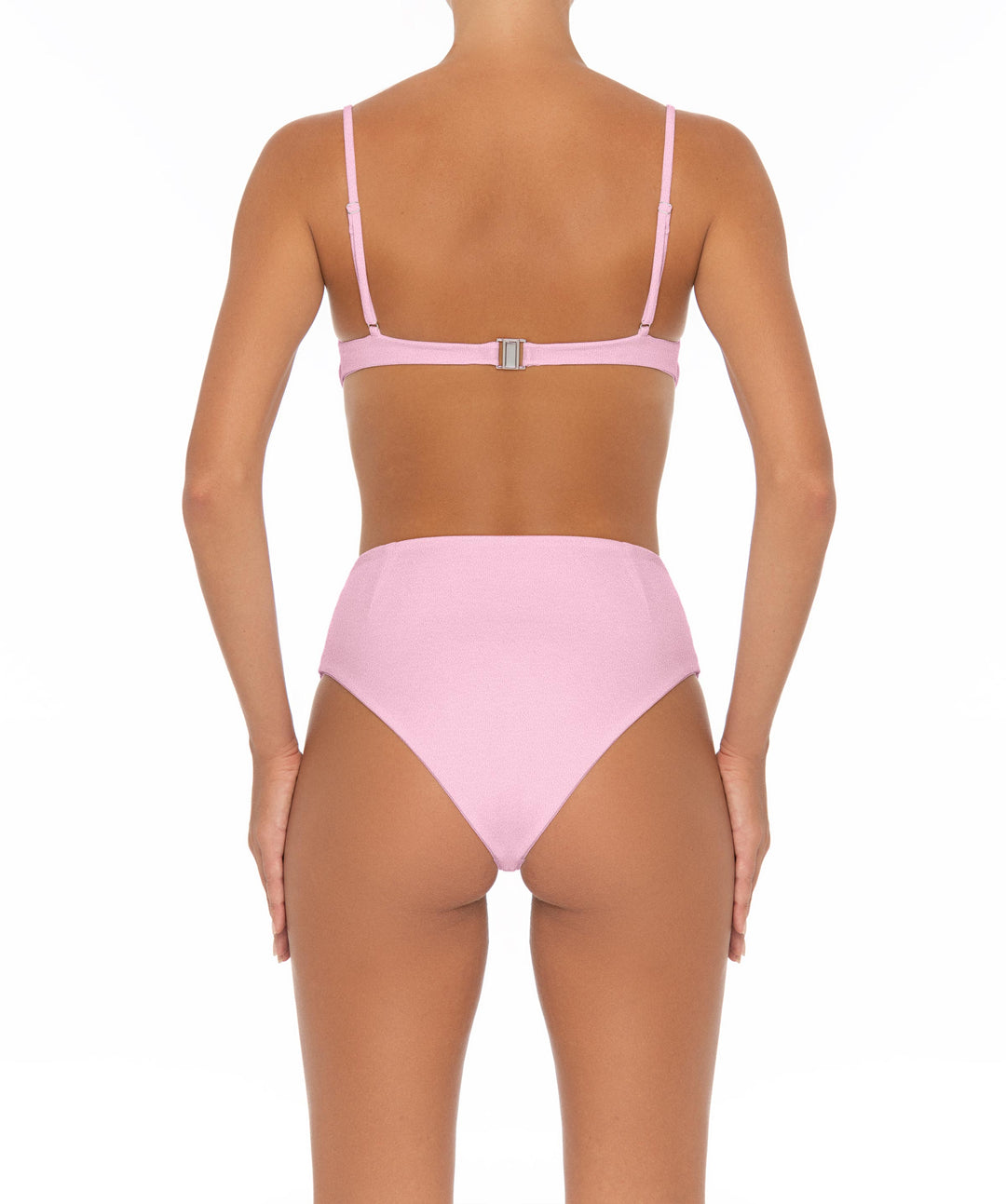 BSWS-B40 Darted High Rise Bikini Bottom