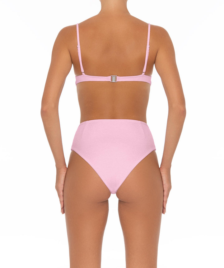 BSWS-B40 Darted High Rise Bikini Bottom