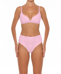 BSWS-B40 Darted High Rise Bikini Bottom