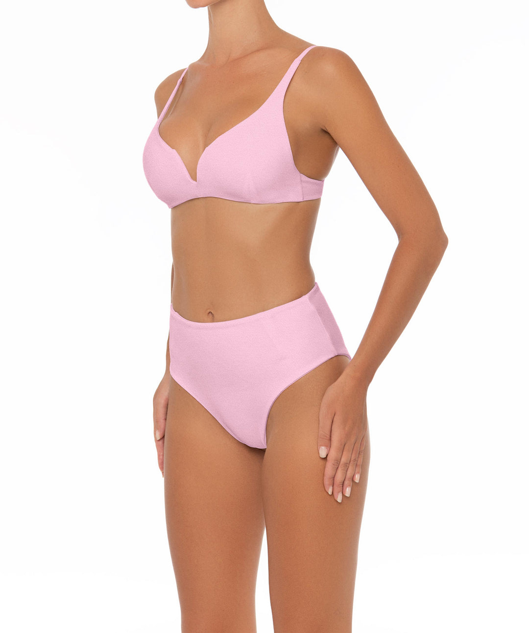 BSWS-B40 Darted High Rise Bikini Bottom