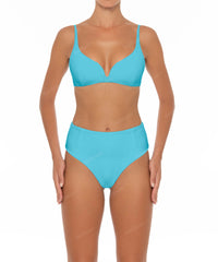 BSWS-B40 Darted High Rise Bikini Bottom