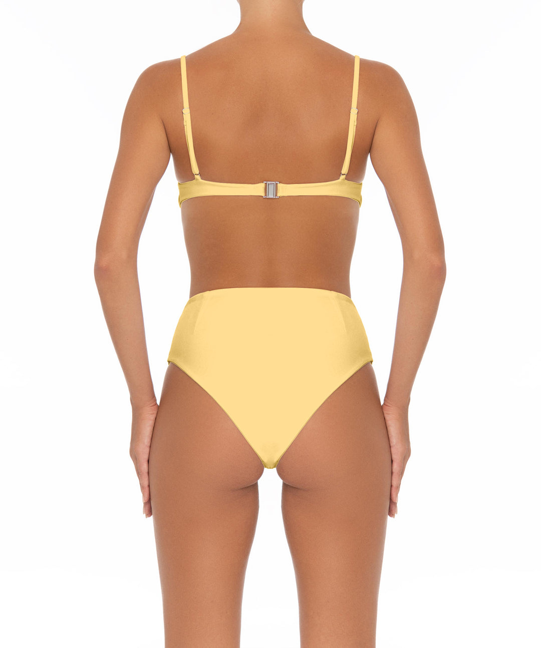 BSWS-B40 Darted High Rise Bikini Bottom