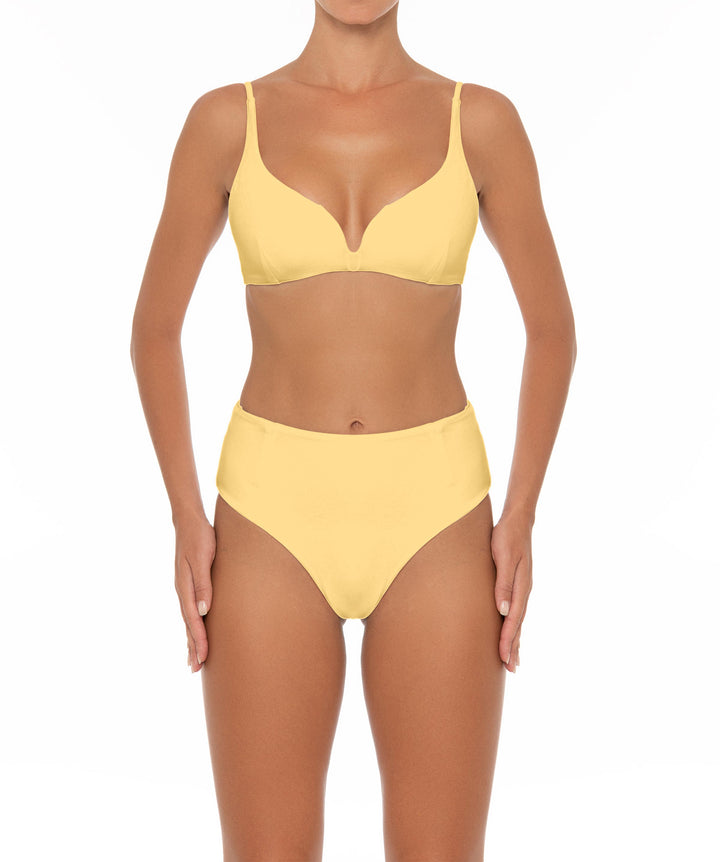 BSWS-B40 Darted High Rise Bikini Bottom