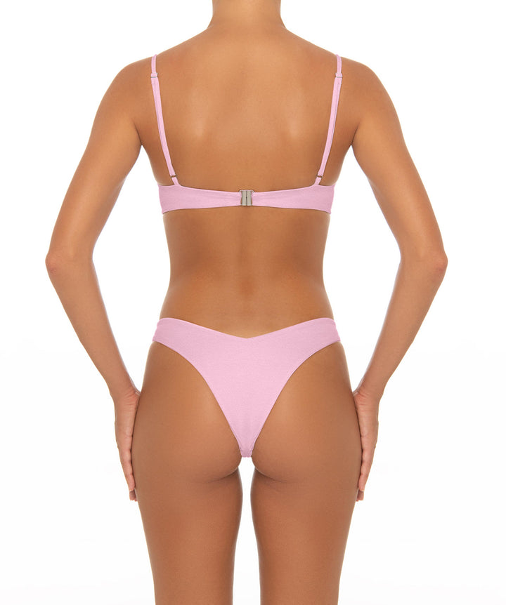 BSWS-T52 Shirred Seamed Cup Underwire Top