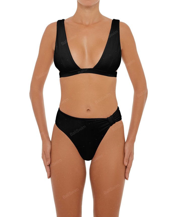 BSWS-B55 High Rise Bikini Bottom