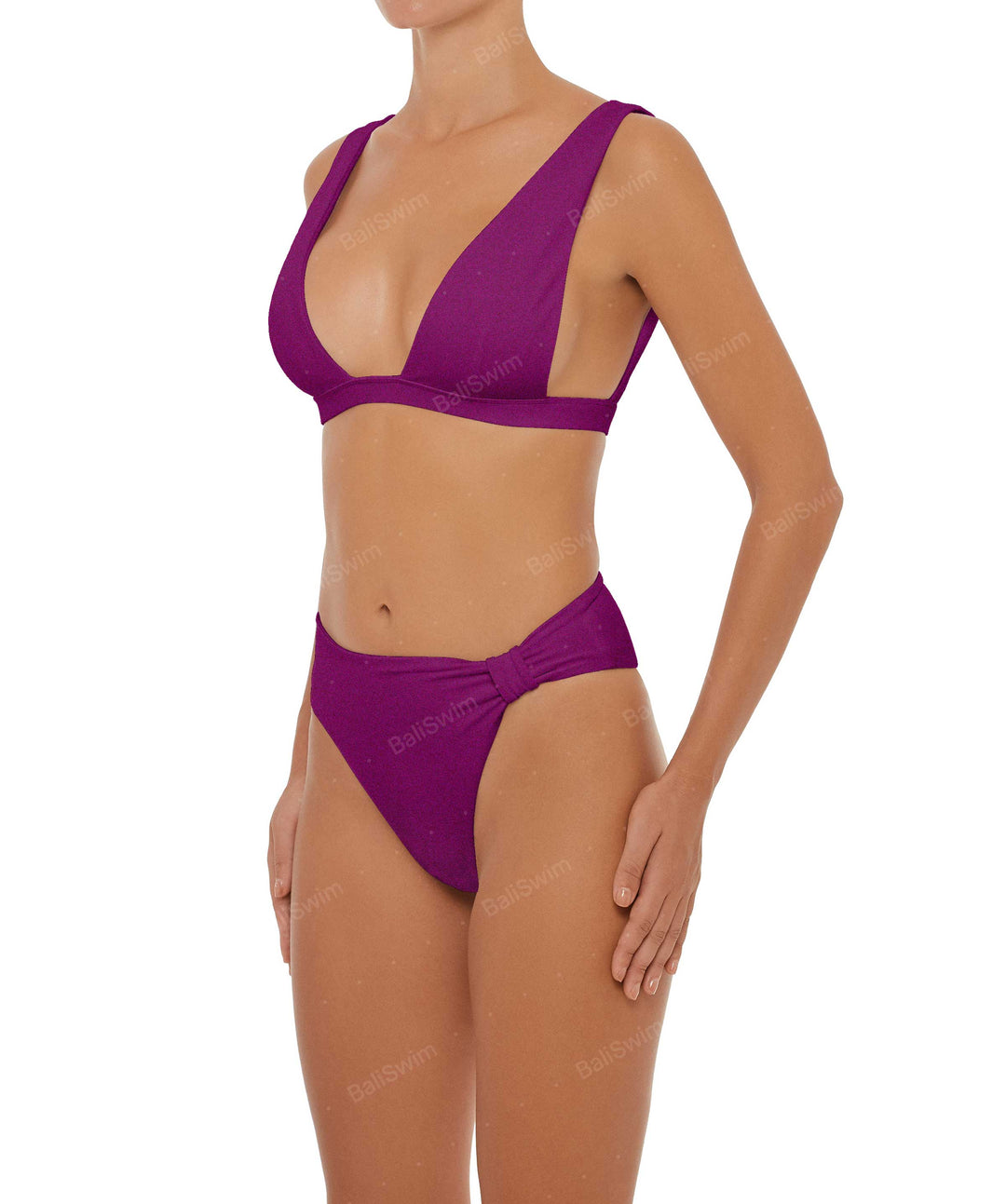 BSWS-B55 High Rise Bikini Bottom