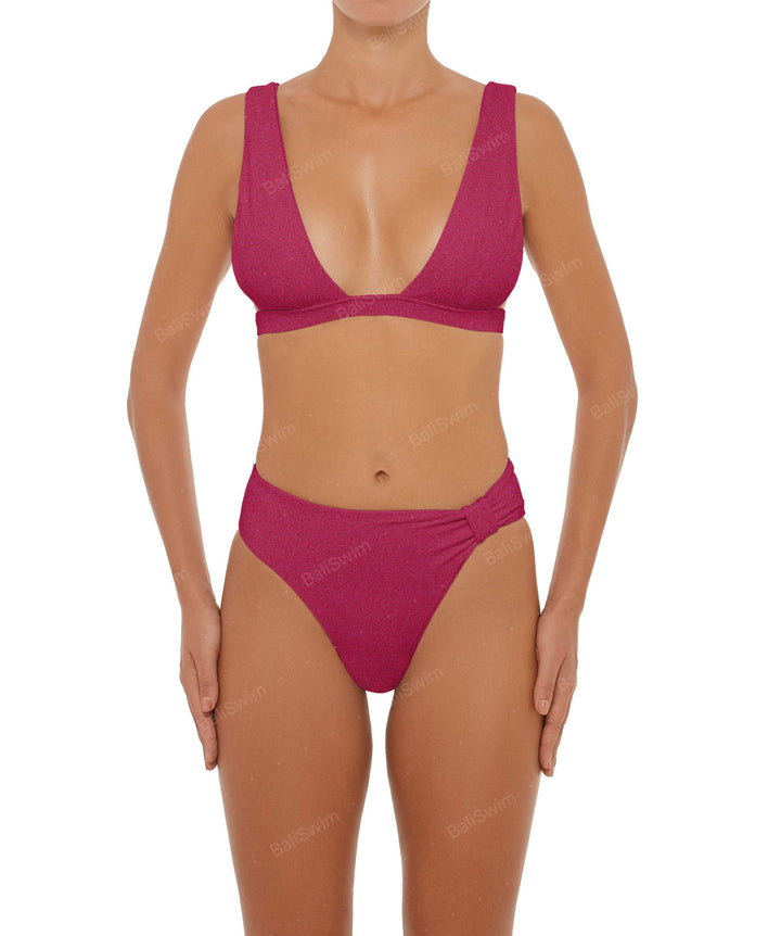 BSWS-T55 Plunge Neck Bikini Top
