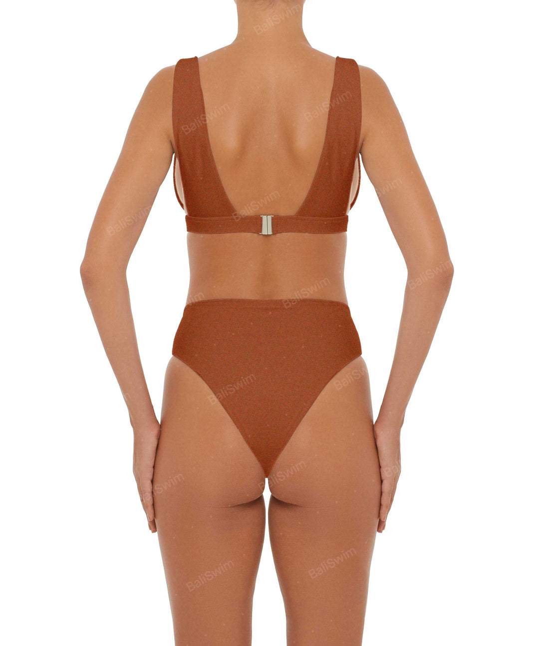 BSWS-B55 High Rise Bikini Bottom