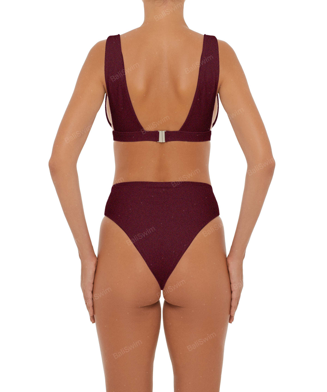 BSWS-B55 High Rise Bikini Bottom