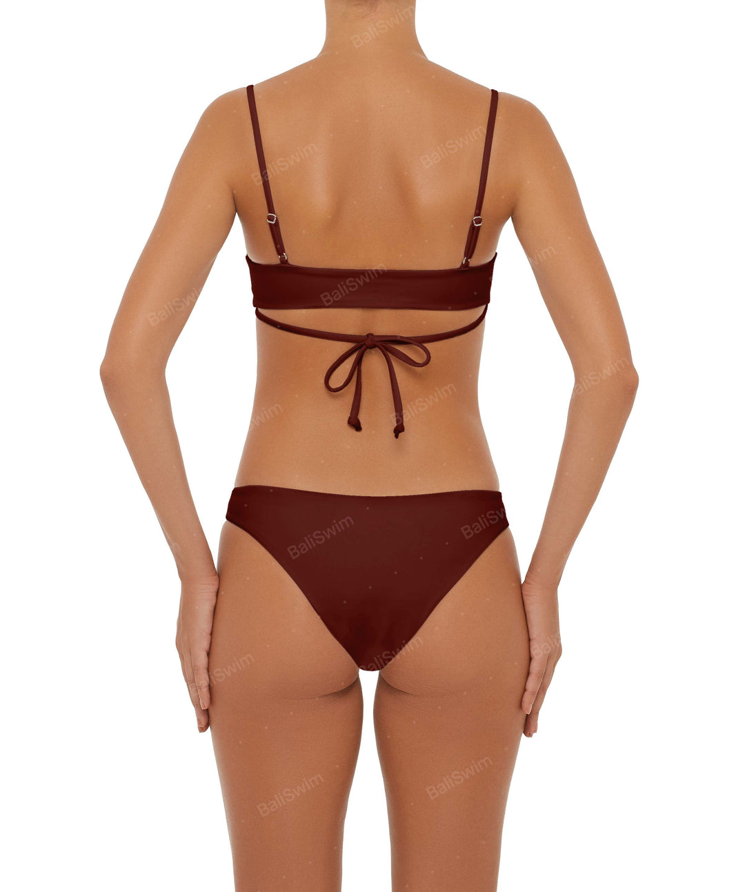 BSWS-TB58rs Bikini Top & Bikini Bottom - Ready Stock Bundle Set