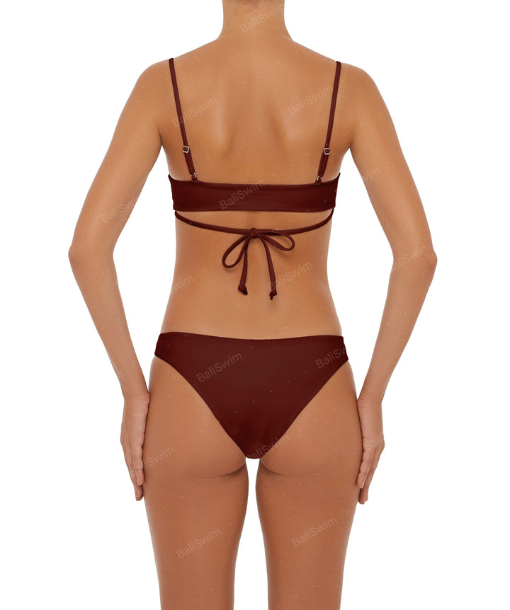BSWS-TB58rs Bikini Top & Bikini Bottom - Ready Stock Bundle Set