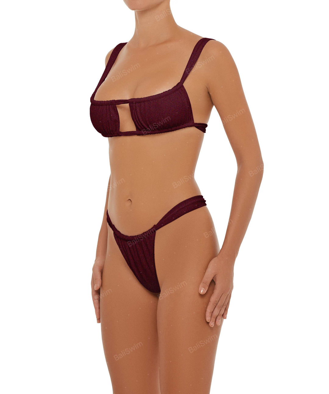BSWS-B60 Wide Strap Bikini Bottom