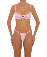 BSWS-B63 Ruched Bikini Bottom