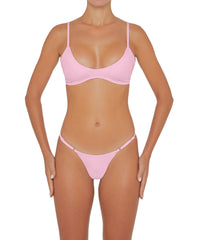 BSWS-T76 Curved Neck Micro Bikini Top