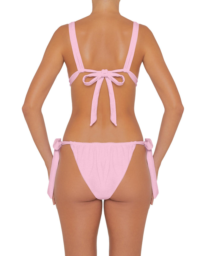 BSWS-B78 Tunnel Front Tie Side Bikini Bottom