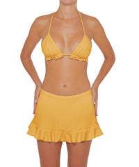 BSWS-B81 Swim Skirt with Ruffle Hem