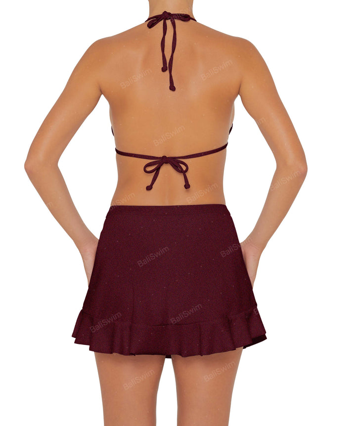 BSWS-T81 Ruffle Bikini Top