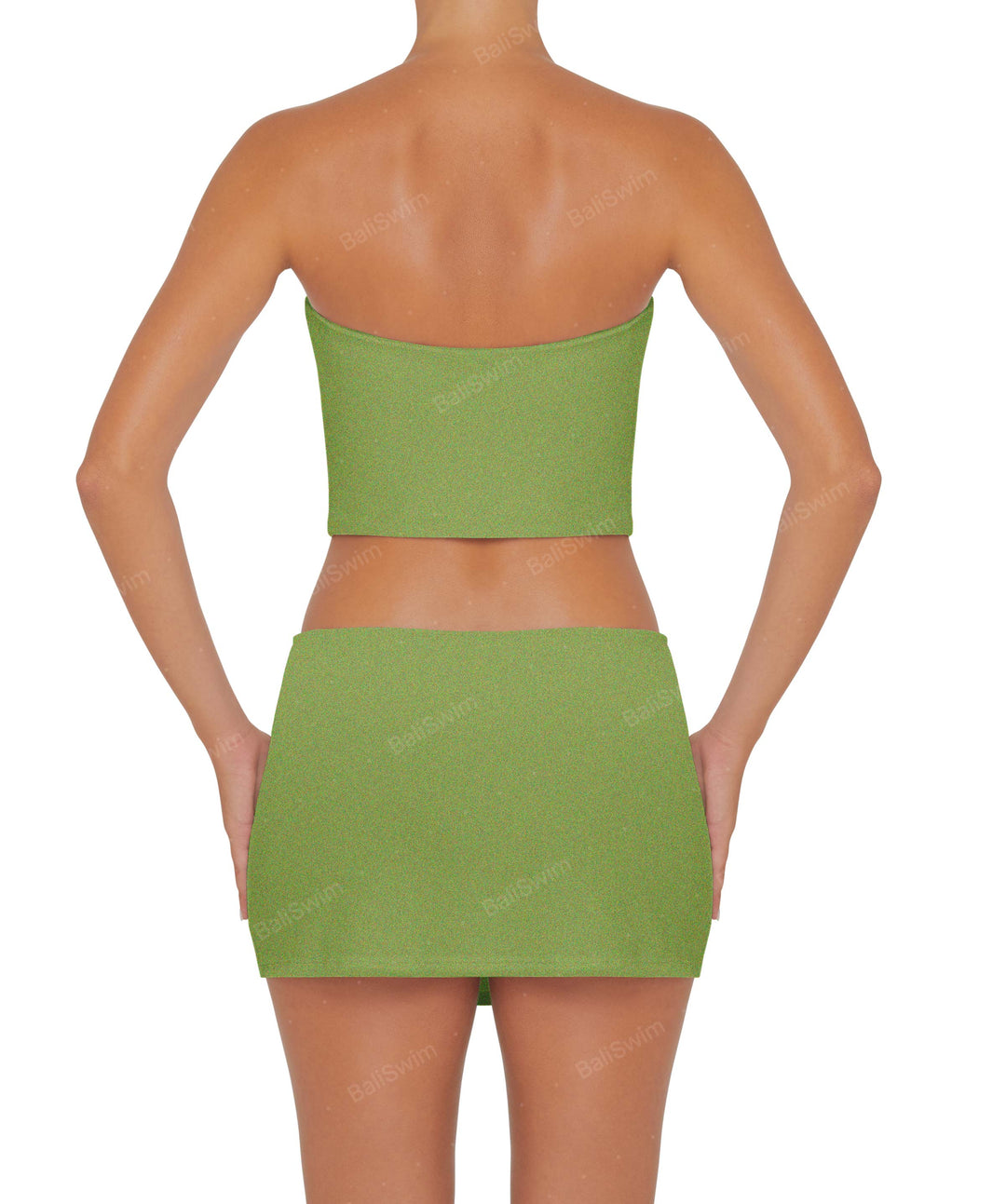 BSWS-T82 Bandeau Tankini Top