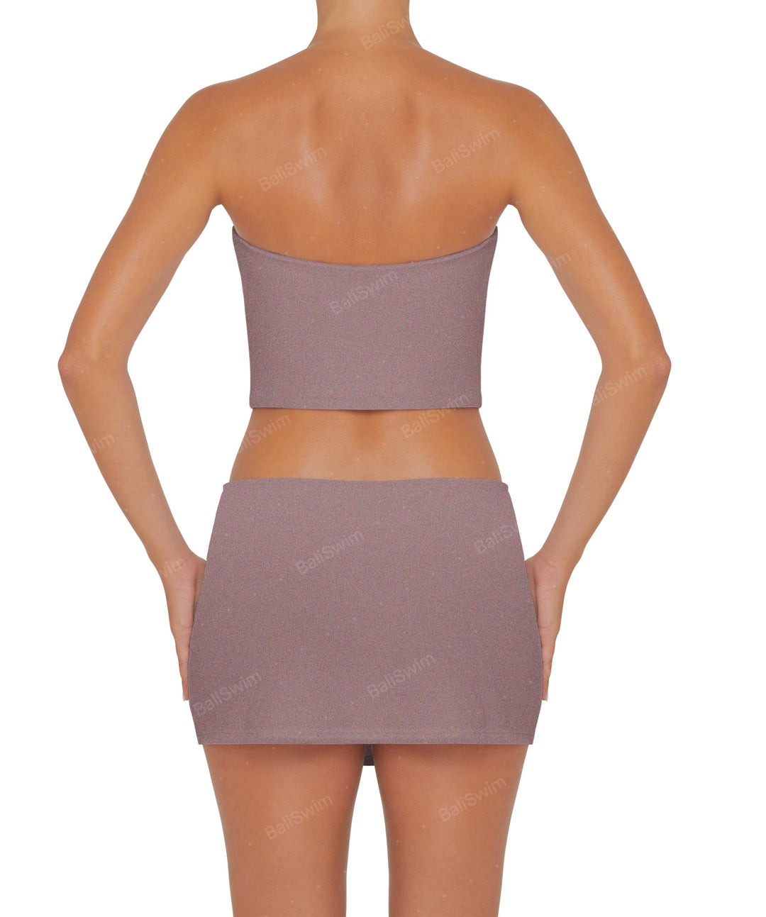 BSWS-T82 Bandeau Tankini Top