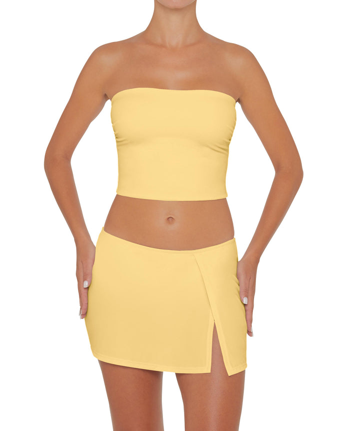 BSWS-T82 Bandeau Tankini Top