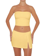 BSWS-T82 Bandeau Tankini Top