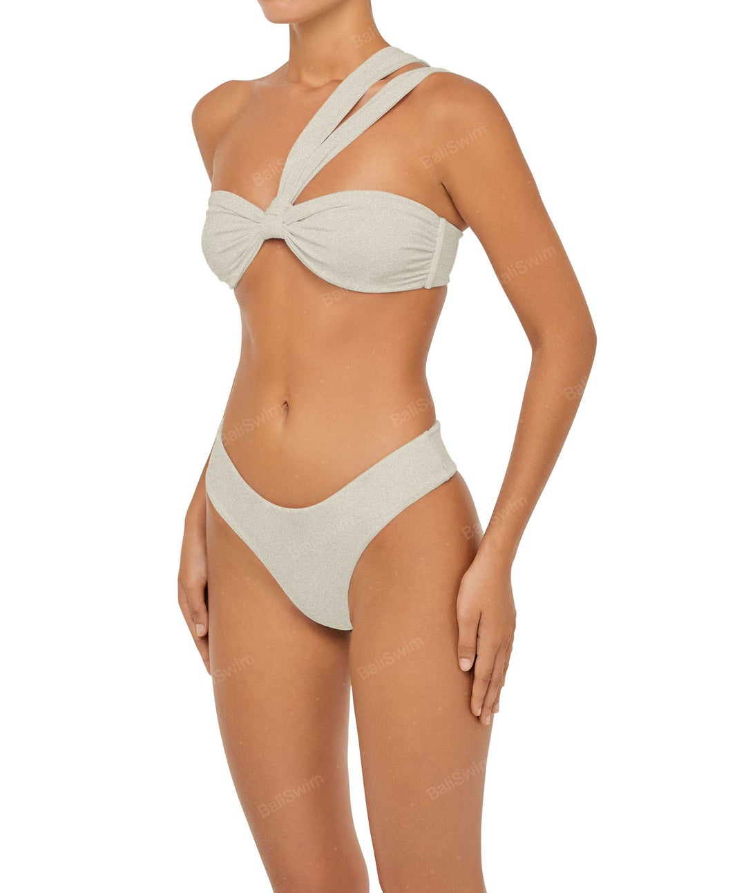 BSWS-T83 Asymmetric Bandeau Bikini Top