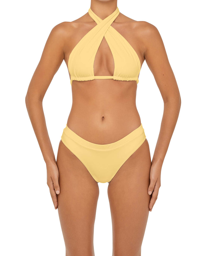 BSWS-B87 Fold-Over Waistband Bikini Bottom