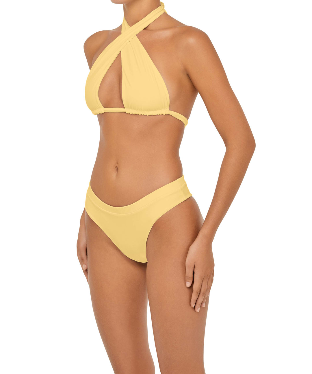 BSWS-B87 Fold-Over Waistband Bikini Bottom