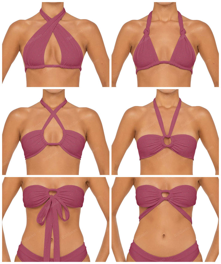 BSWS-B87 Mid Rise Bikini Bottom