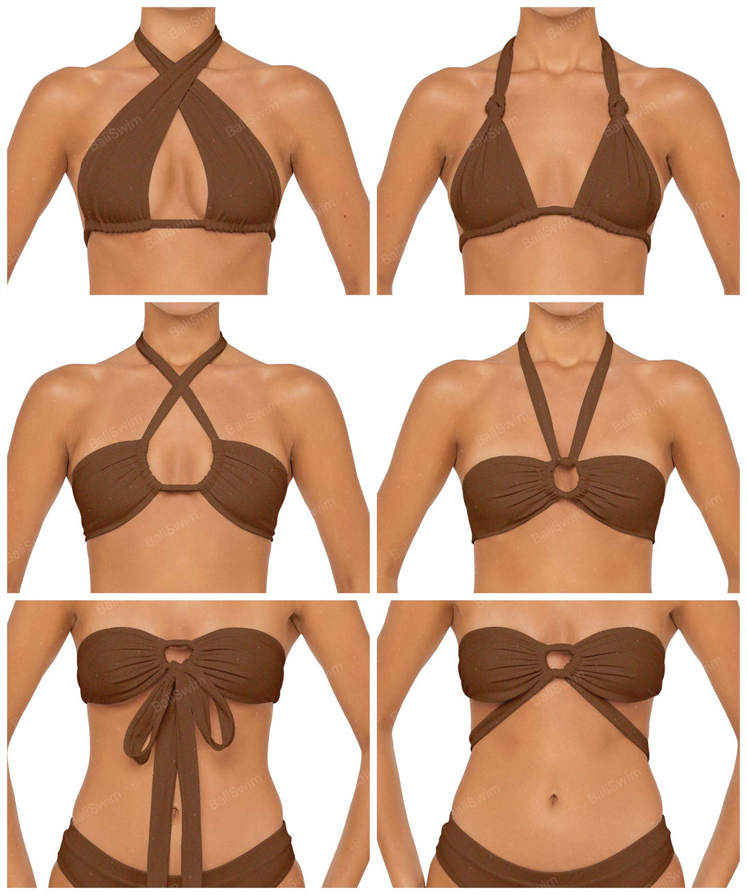 BSWS-B87 Mid Rise Bikini Bottom