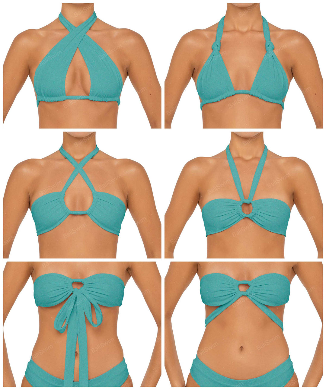 BSWS-B87 Mid Rise Bikini Bottom