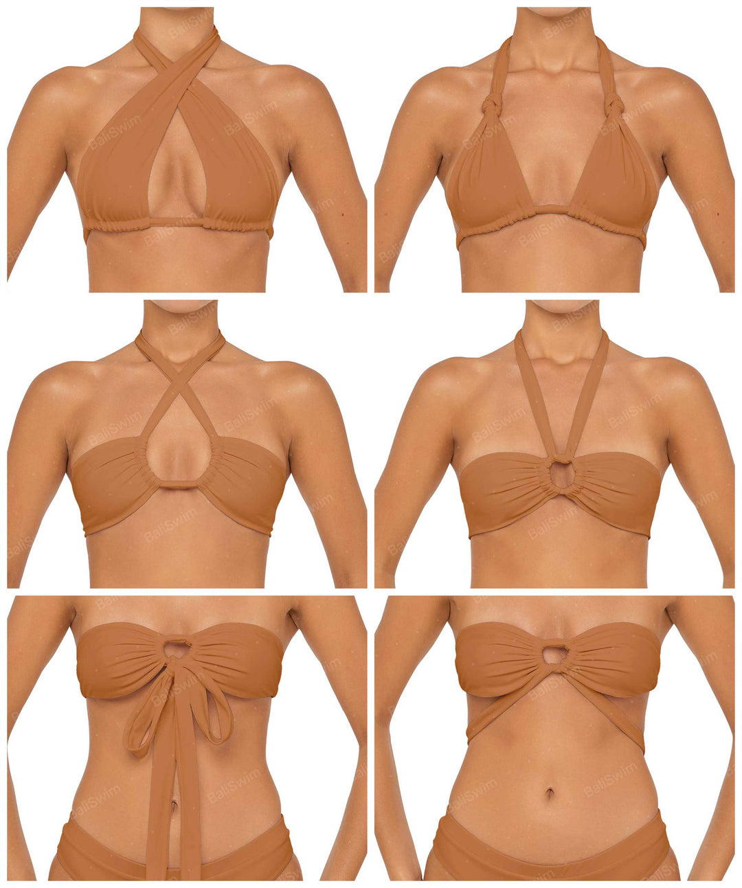 BSWS-B87 Mid Rise Bikini Bottom