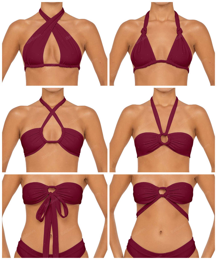BSWS-B87 Mid Rise Bikini Bottom