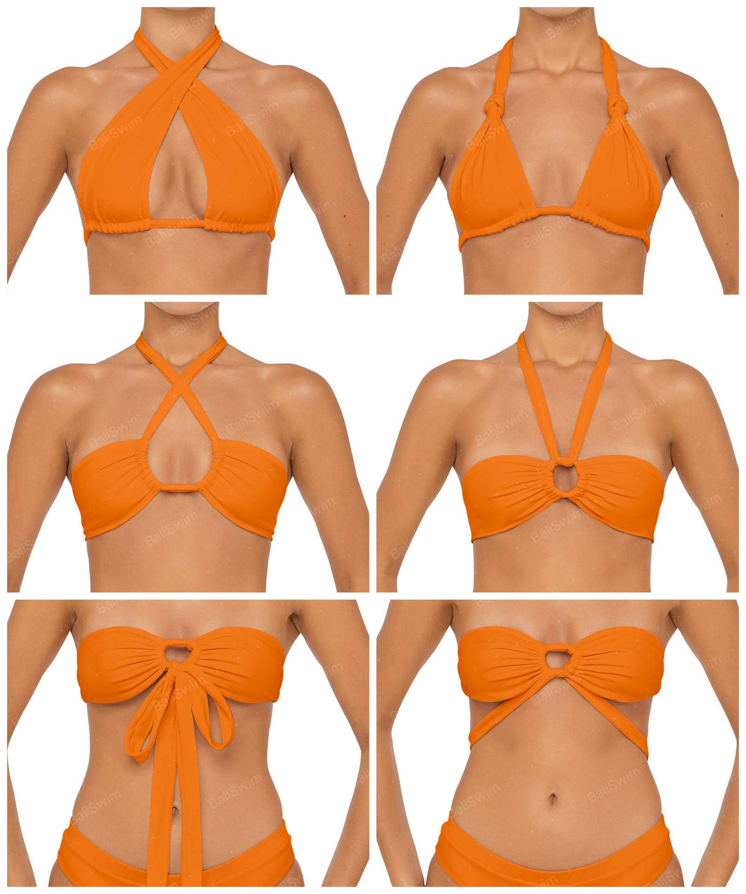 BSWS-B87 Mid Rise Bikini Bottom