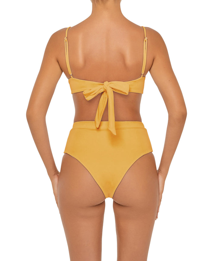 BSWS-B88 High Waisted Thin Band Bikini Bottom