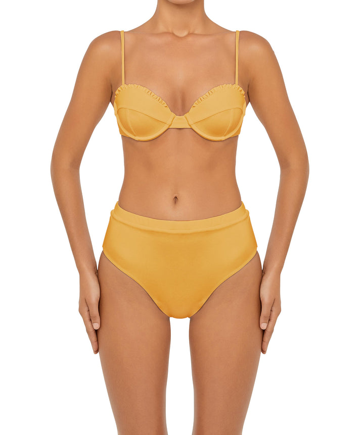 BSWS-B88 High Waisted Thin Band Bikini Bottom